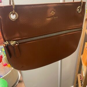Nanette Lepore Brown Leather Shoulder Bag